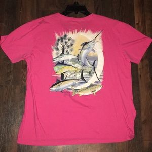 Guy Harvey Hot Pink T-shirt🐙